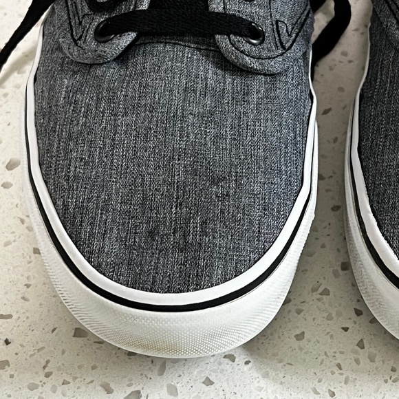 Van’s Old Skool Low Grey Denim Sneakers - Picture 9 of 9